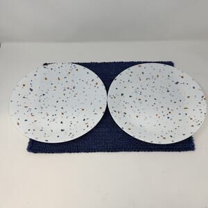 Corelle Set of 2 Provincial Blue Dinner Plates 10.25" Diameter DISCONTINUED